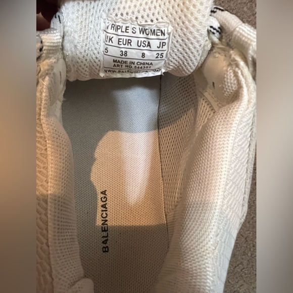 🟡Balenciaga Triple S - Womens EUR 38 - Picture 4 of 10